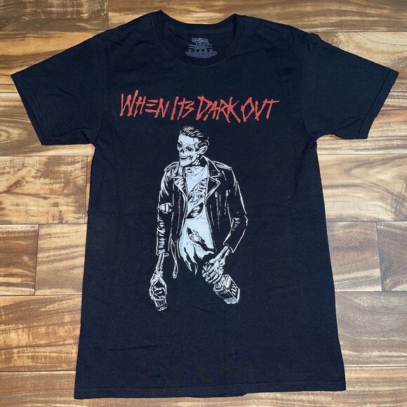 G Eazy When It's Dark Out 2016 Tour T-Shirt Men’s Size Small Skeleton Graphic - Picture 1 of 8